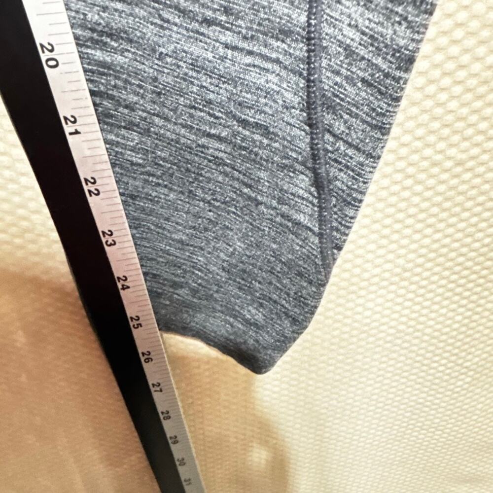 Athleta Womens High Rise Tights Gray Space Dye Leggings M Running Workout - Picture 6 of 11